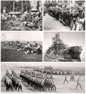 World War 1 collage